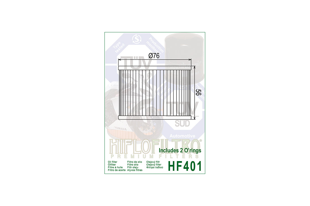 HIFLO Ölfilter HF401, HONDA