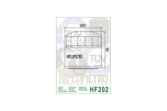 HIFLO Ölfilter HF202, HONDA/KAWASAKI