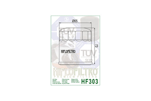 HIFLO Ölfilter HF303C Honda u.a. CHROM