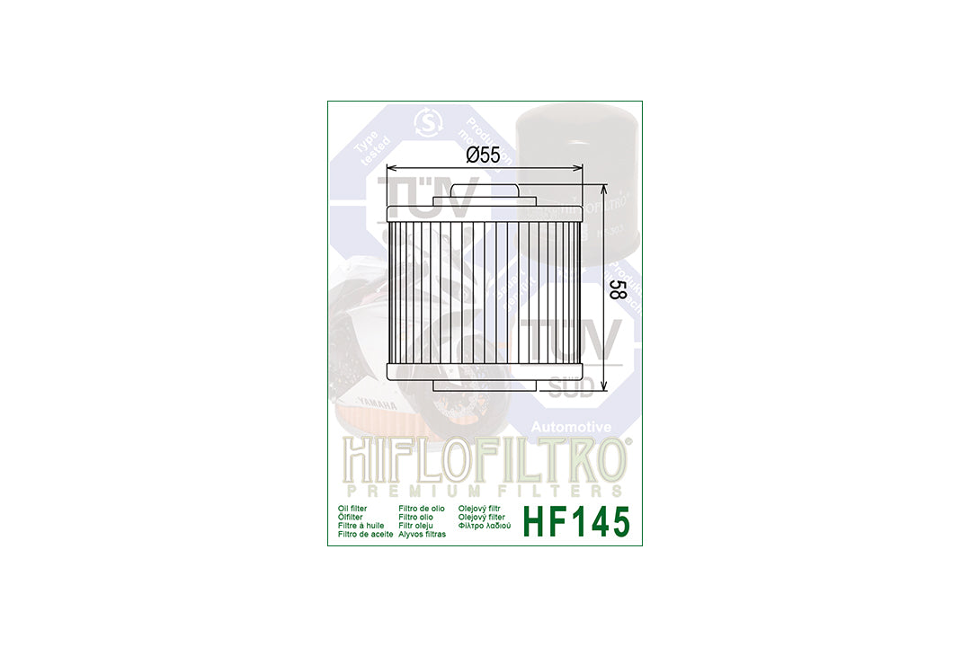 HIFLO Ölfilter HF145 für Yamaha u.a.