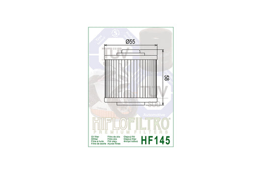 HIFLO Ölfilter HF145 für Yamaha u.a.
