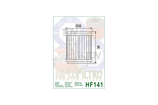 HIFLO Ölfilter HF141 Yamaha
