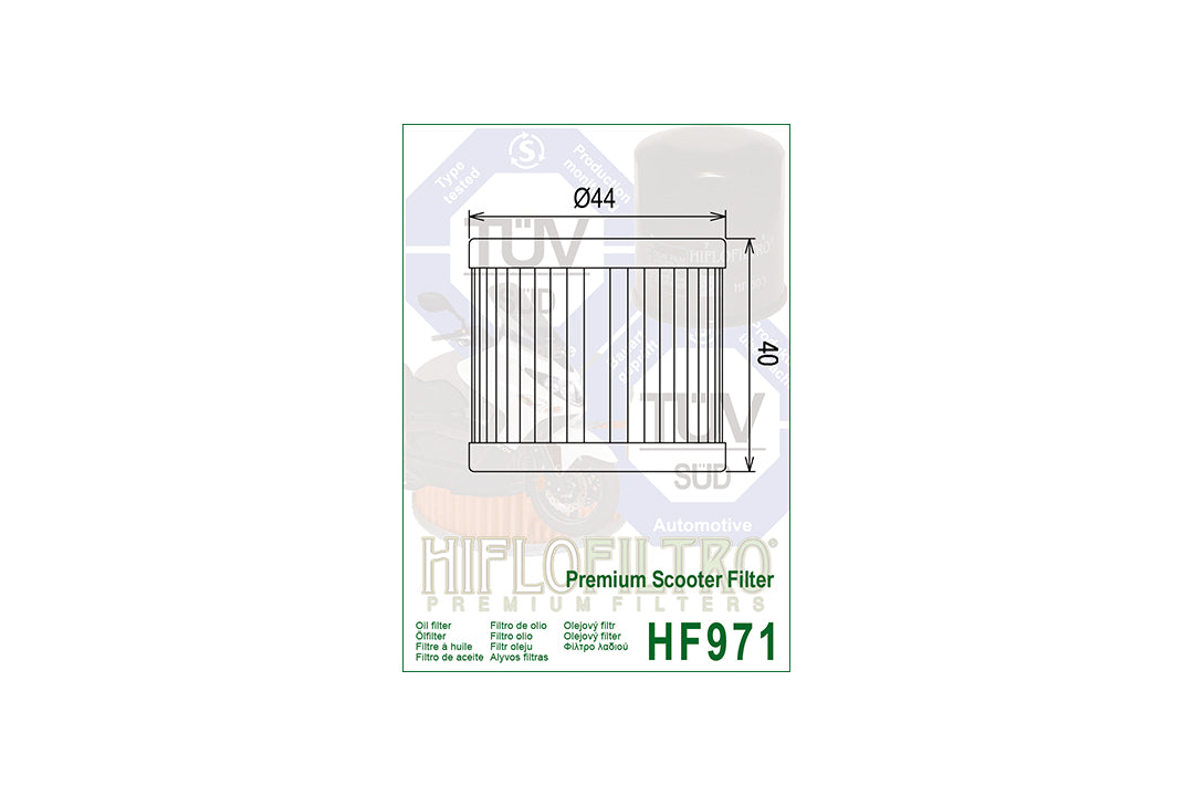 HIFLO Ölfilter HF971, SUZUKI