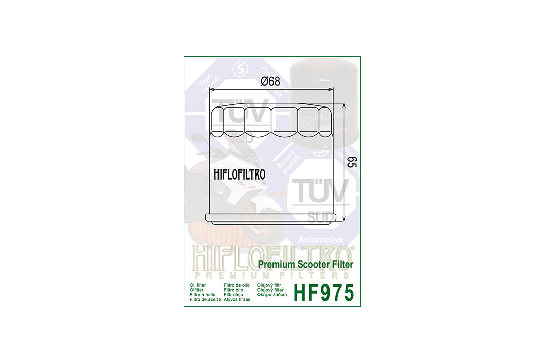 HIFLO Ölfilter HF975, SUZUKI