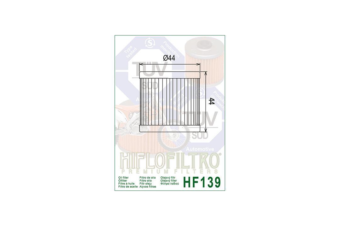 HIFLO Ölfilter HF139 SUZUKI/CCM