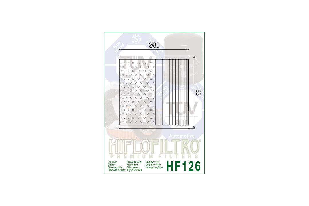 HIFLO Ölfilter HF126 Kawasaki