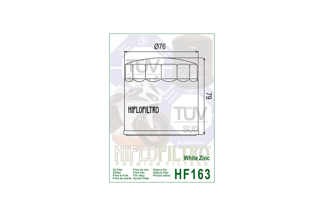 HIFLO Ölfilter HF163, BMW K-MODELLE
