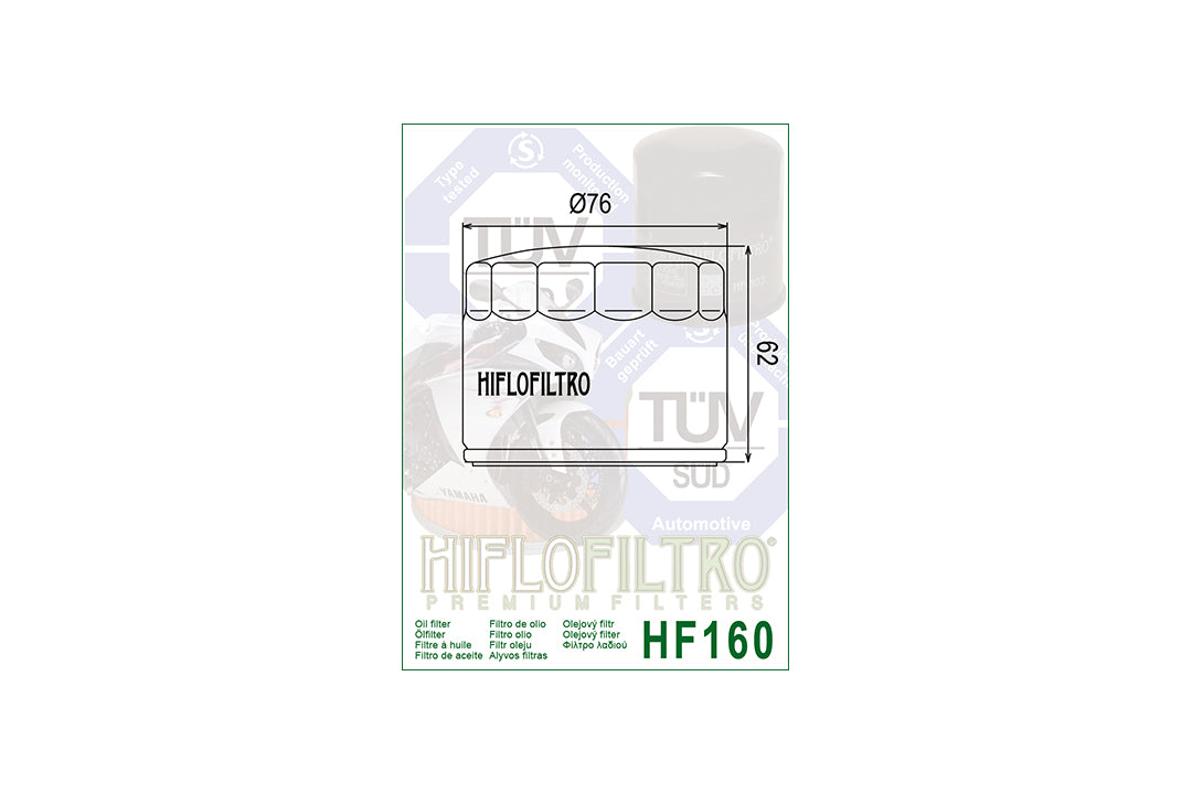 HIFLO Ölfilter HF160, BMW