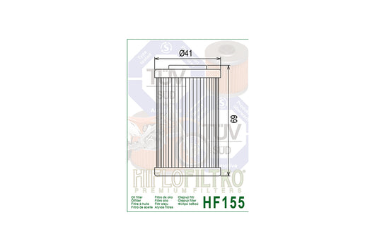 HIFLO Ölfilter HF155 HUSAB/KTM/MUZ *