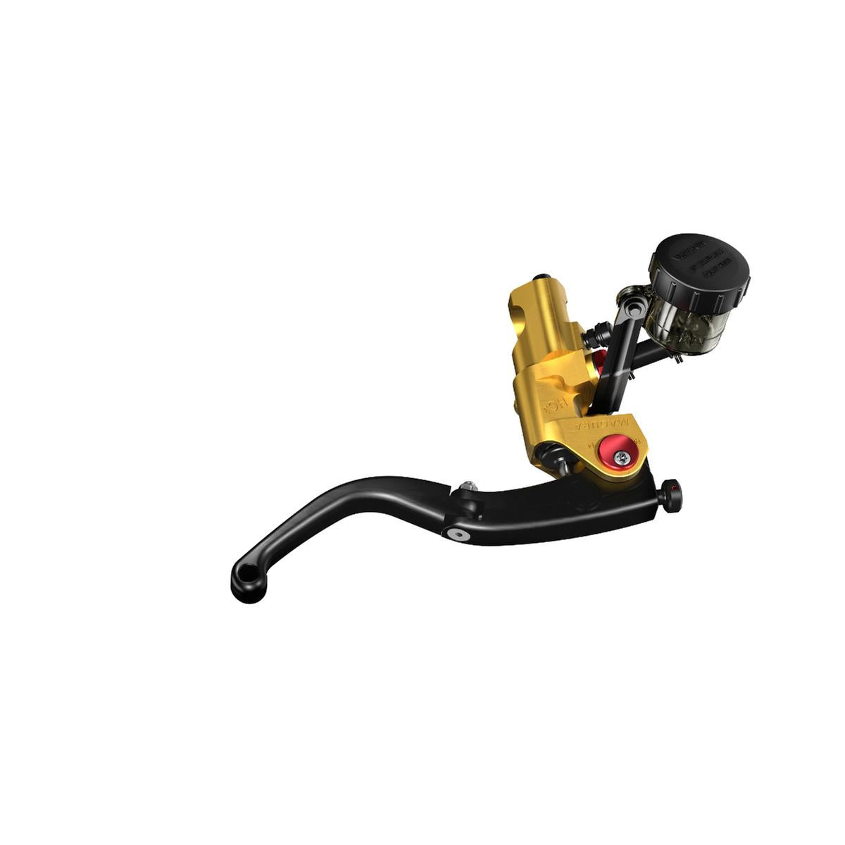 Magura HC3 - Bremsarmatur, radial, gold, Ø12 mm, DOT, mit Kurzhebel-> Rennversion ohne ABE