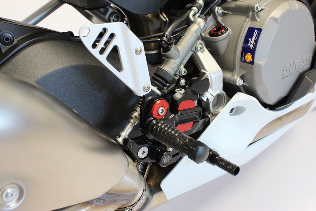 GILLES VCR Fußrastenanlage Ducati 959 Panigale, HA