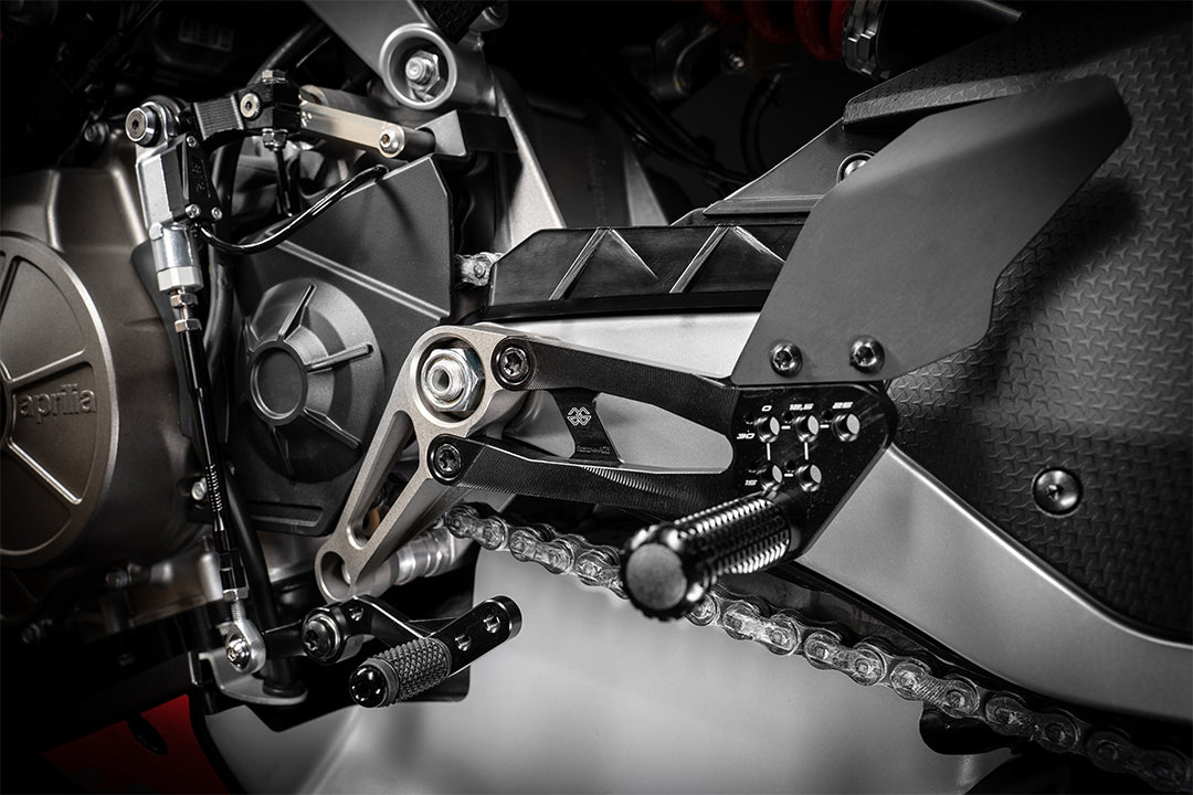 GILLES FXR Fußrastenanlage RS660, KS, 2021,schwarz