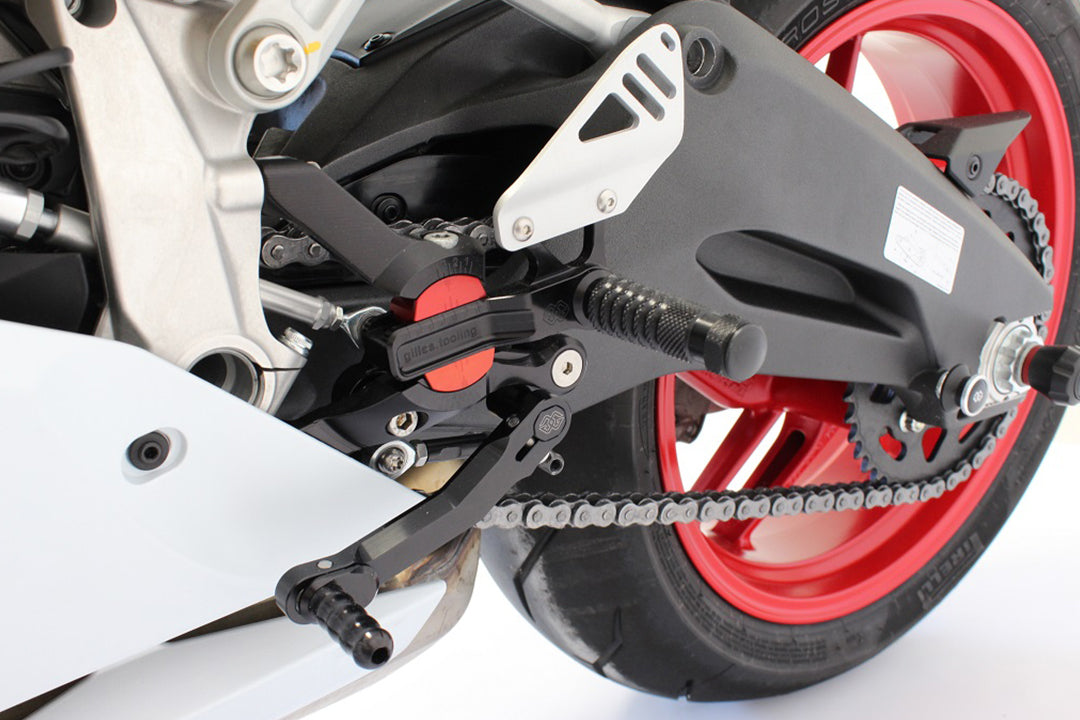GILLES VCR Fußrastenanlage Ducati 959 Panigale, HA