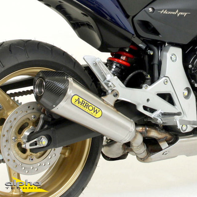 ARROW X-KONE Auspuff Honda CB600F Hornet NiChrome
