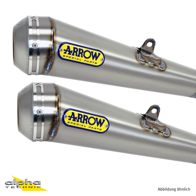 ARROW PRO RACING Triumph Bonneville T120 NiChrome