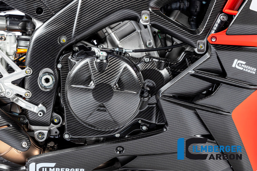 Ilmberger Kupplungsdeckelabdeckung matt Aprilia RSV4/Tuono Aprilia RSV4 Factory 2021 | Aprilia Tuono V4 1100 Factory 2021 | Aprilia Tuono V4 1100 2021