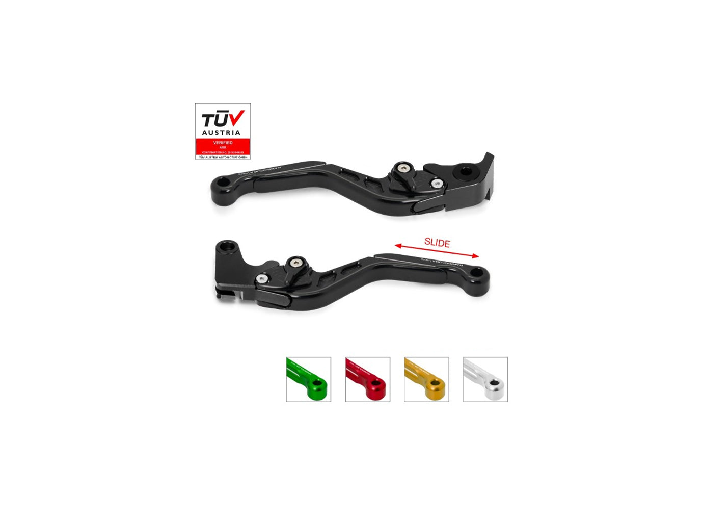 Brems- und Kupplungshebelsatz