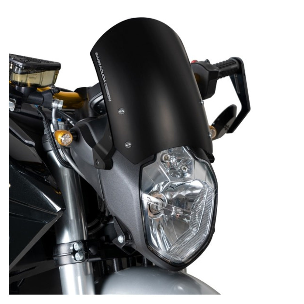 Windschild Alu Schwarz für Zero Motorcycles Zero D