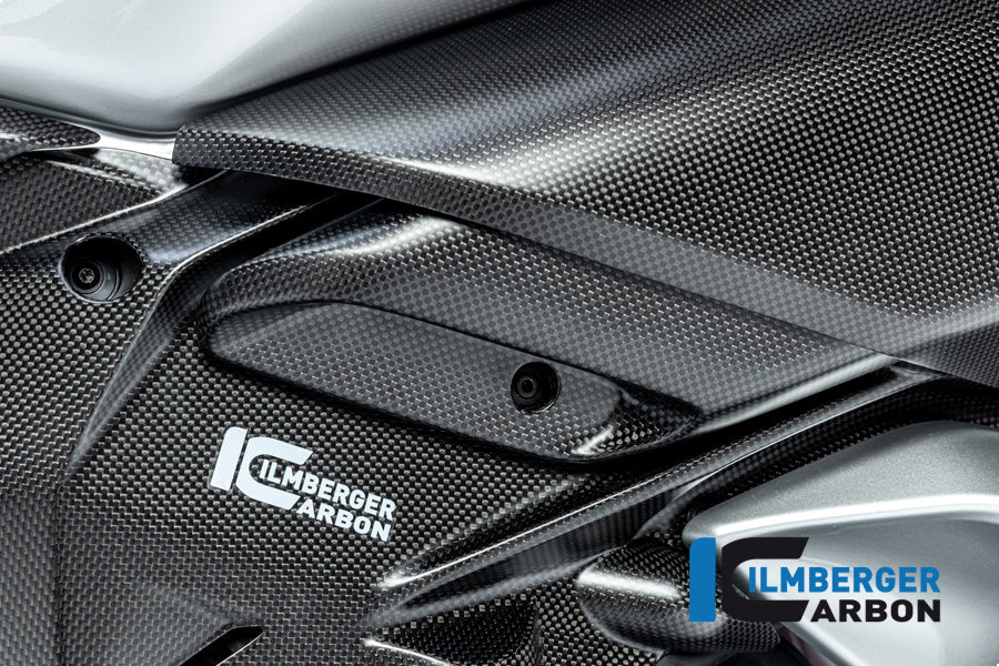 Ilmberger Auslasskanal unter Luftkanal rechts matt Ducati Diavel V4 2023 | Ducati Diavel V4 2024