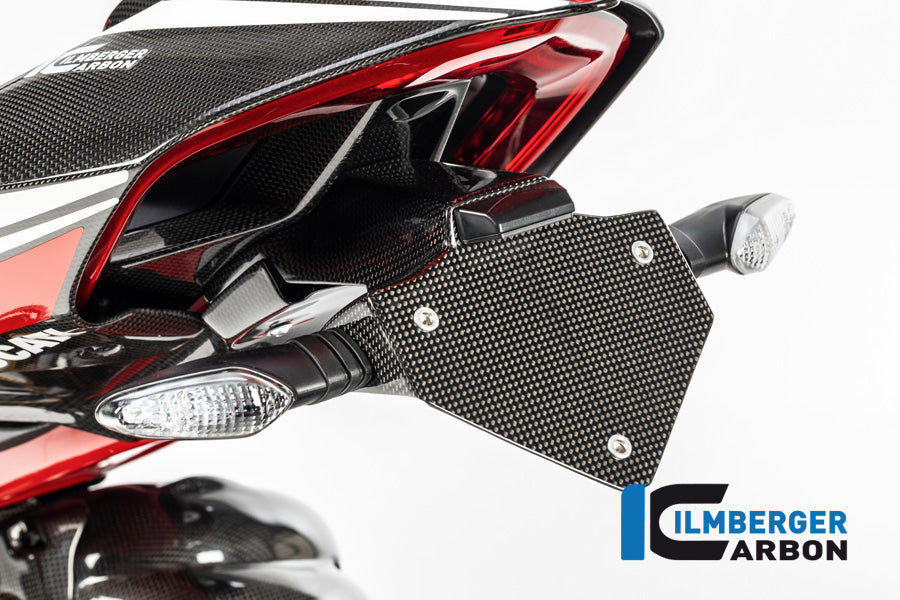 Ilmberger Kennzeichenträger kurz glanz anigale V4/V4 S/V4 R Ducati Panigale V4 2019 | Ducati Panigale V4 2018 | Ducati Streetfighter V4 2020–2021