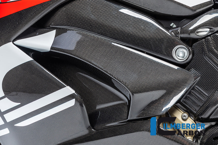 Abdeckung unterm Rahmen links glanz Panigale V4/S