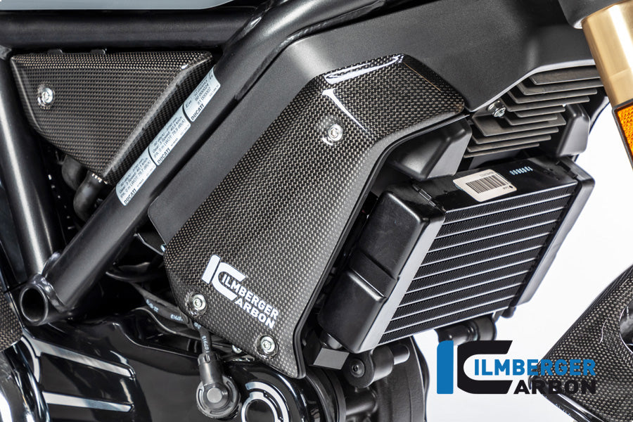 Ilmberger Wasserkühlerabdeckung rechts glänzend Ducati Scrambler 1100 2018