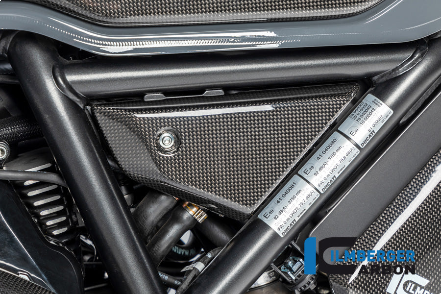 Ilmberger Abdeckung unterm Rahmen rechts glänzend Ducati Scrambler 1100 2018