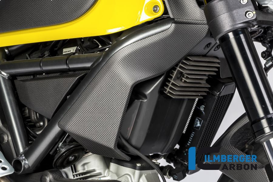 Ilmberger Wasserkühlerverkleidung rechts matt Ducati Scrambler 800 2017 | Ducati Scrambler 800 2015–2016 | Ducati Scrambler 400 Sixty2 2016–2018