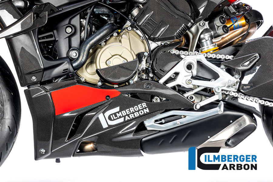 Ilmberger Verkleidungsunterteil links Carbon, Ducati Ducati Streetfighter V4 2020–2021 | Ducati Streetfighter V4 2021–2023