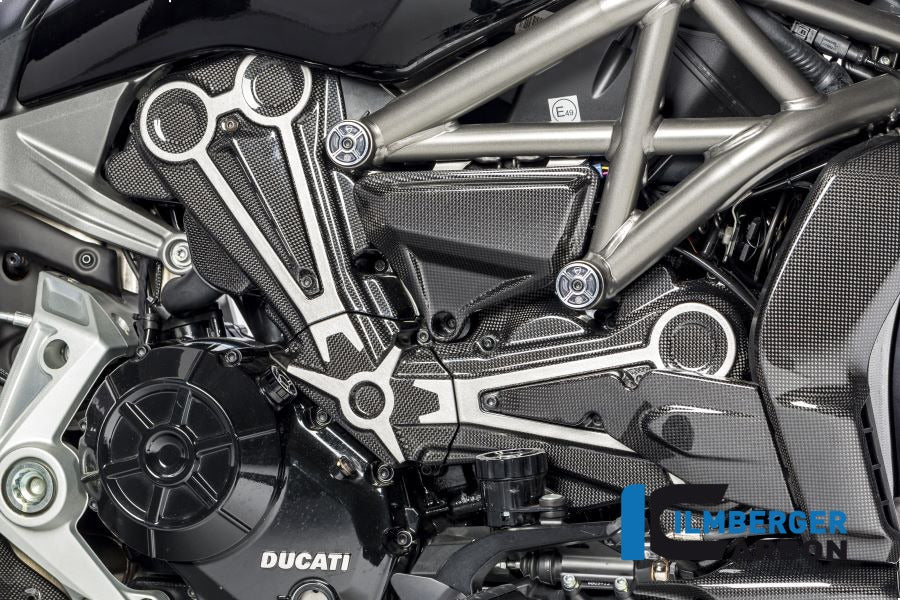 Ilmberger Zahnriemenabd. mit Zierleisten glanz Ducati XDiavel 2016–2020 | Ducati XDiavel 2020