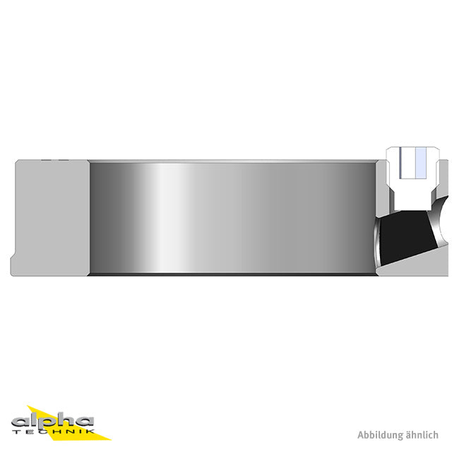 GILLES ACMA Mutter (Steuerkopf) M28x1 schwarz