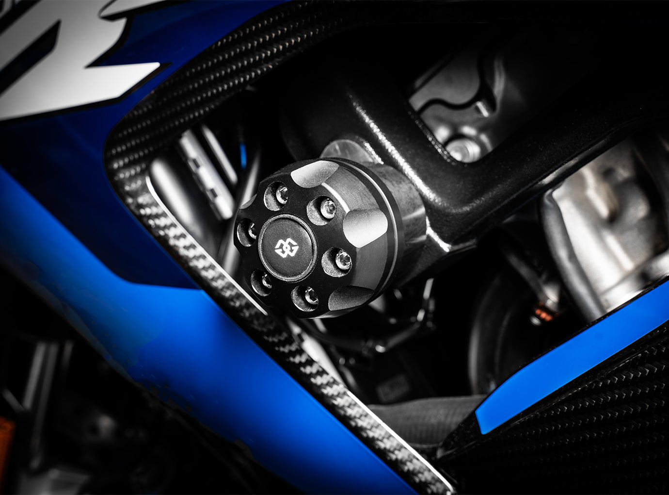 Gilles Sturzpads, schwarz, BMW M1000RR, 2023-