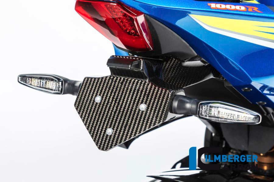 Ilmberger Kennzeichenträger Carbon, Suzuki GSX-R 1000 Suzuki GSX-R1000R 2017 | Suzuki GSX-R1000 2017