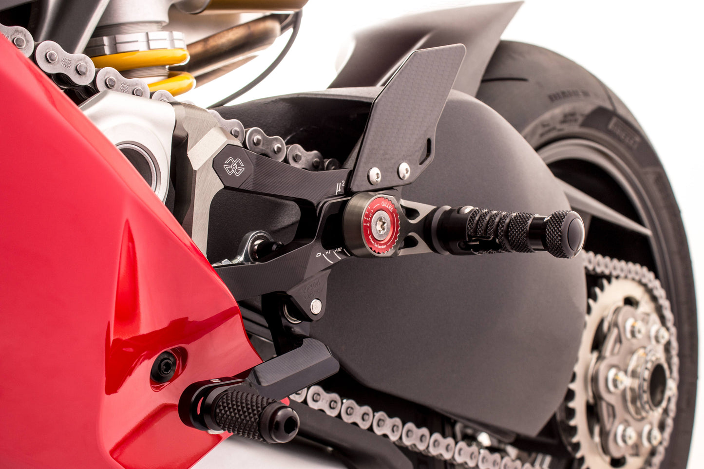GILLES MUE2 Rastenanlage, Ducati Panigale