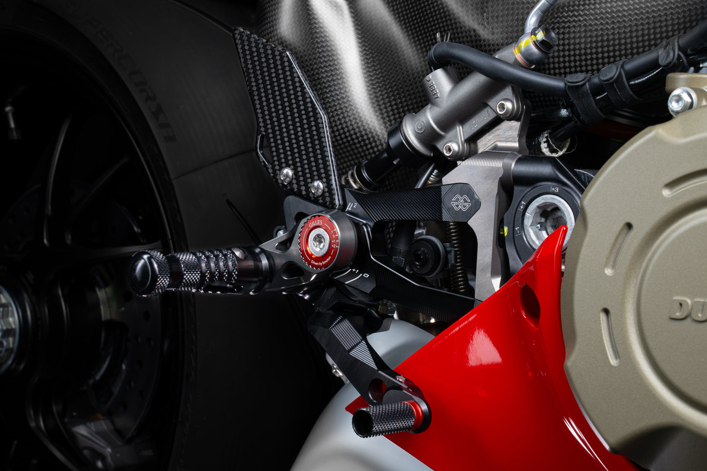 GILLES MUE2 Rastenanlage, Ducati Panigale