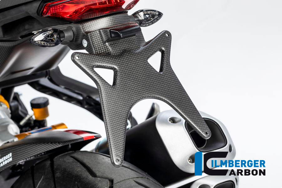 Ilmberger Kennzeichenträger matt, Carbon Ducati 939 Supersport 2017–2020 | Ducati Monster 1200 2017 | Ducati Monster 1200S 2017