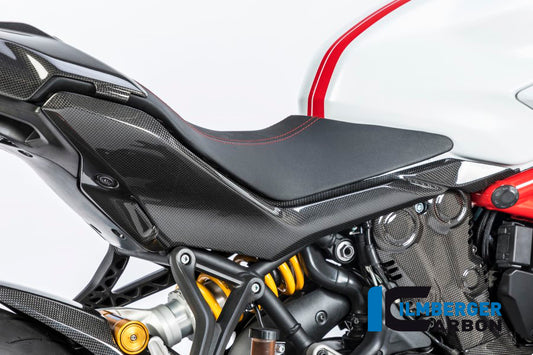Ilmberger Seitendeckel rechts glanz, Carbon Ducati 939 Supersport 2017–2020