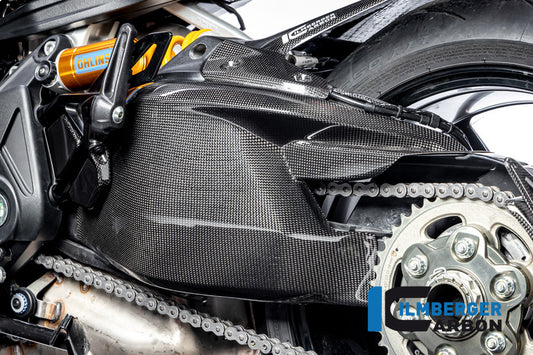 Ilmberger Schwingenabdeckung incl. Kettenschutz, glanz Ducati Diavel 1260 2019