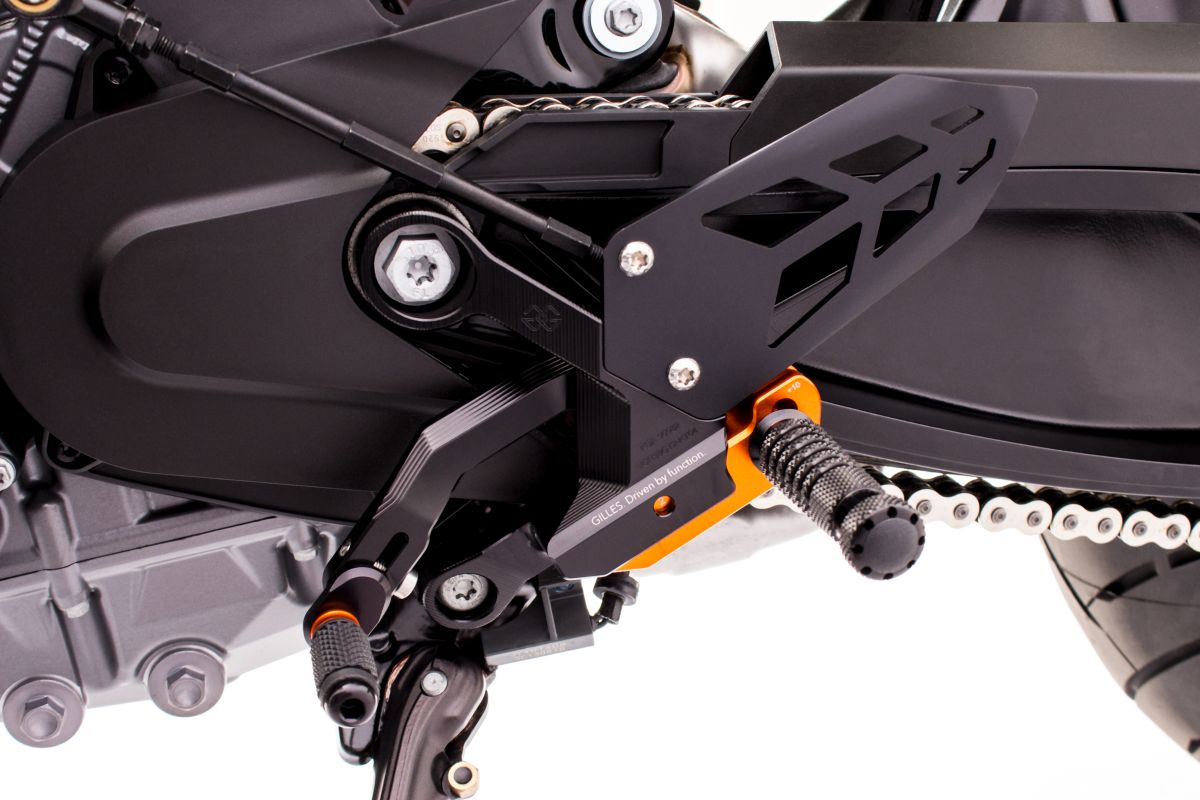 GILLES VCR Fußrastenanlage KTM 790 Duke, 2018-