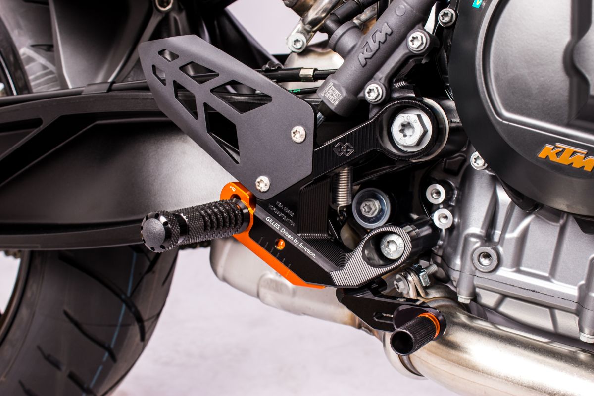 GILLES VCR Fußrastenanlage KTM 790 Duke, 2018-
