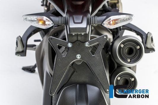 Ilmberger Kennzeichenträger, Carbon matt Ducati Monster 1200 2014–2016 | Ducati Monster 1200S 2016 | Ducati Monster 1200S 2014–2016