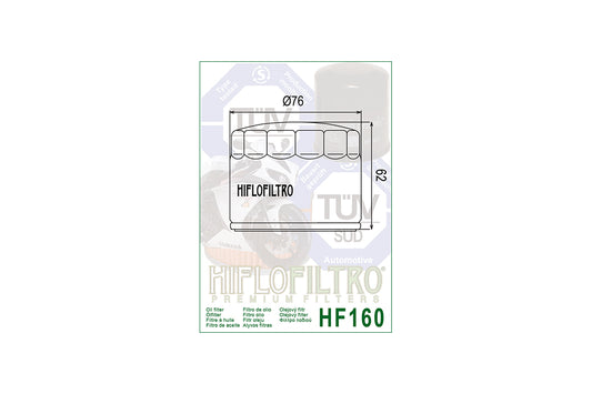 HIFLO Ölfilter HF160, BMW