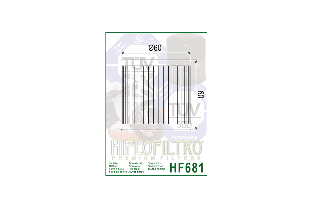 HIFLO Ölfilter HF681, HYOSUNG