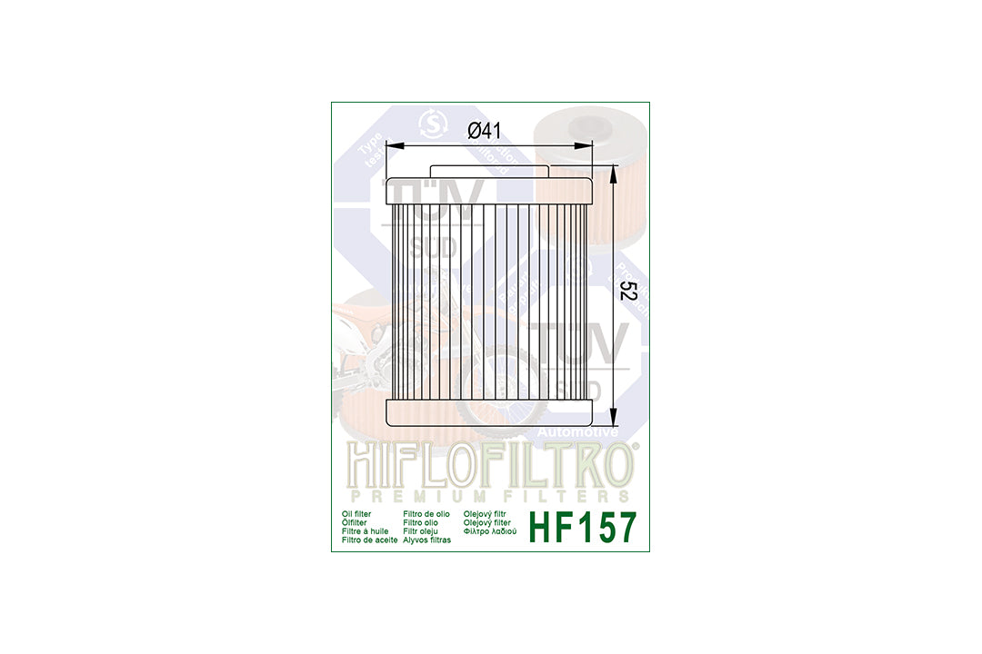 HIFLO Ölfilter HF157, KTM