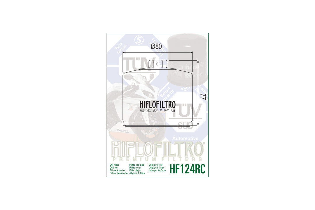 HIFLO Ölfilter HF124RC Kawasaki