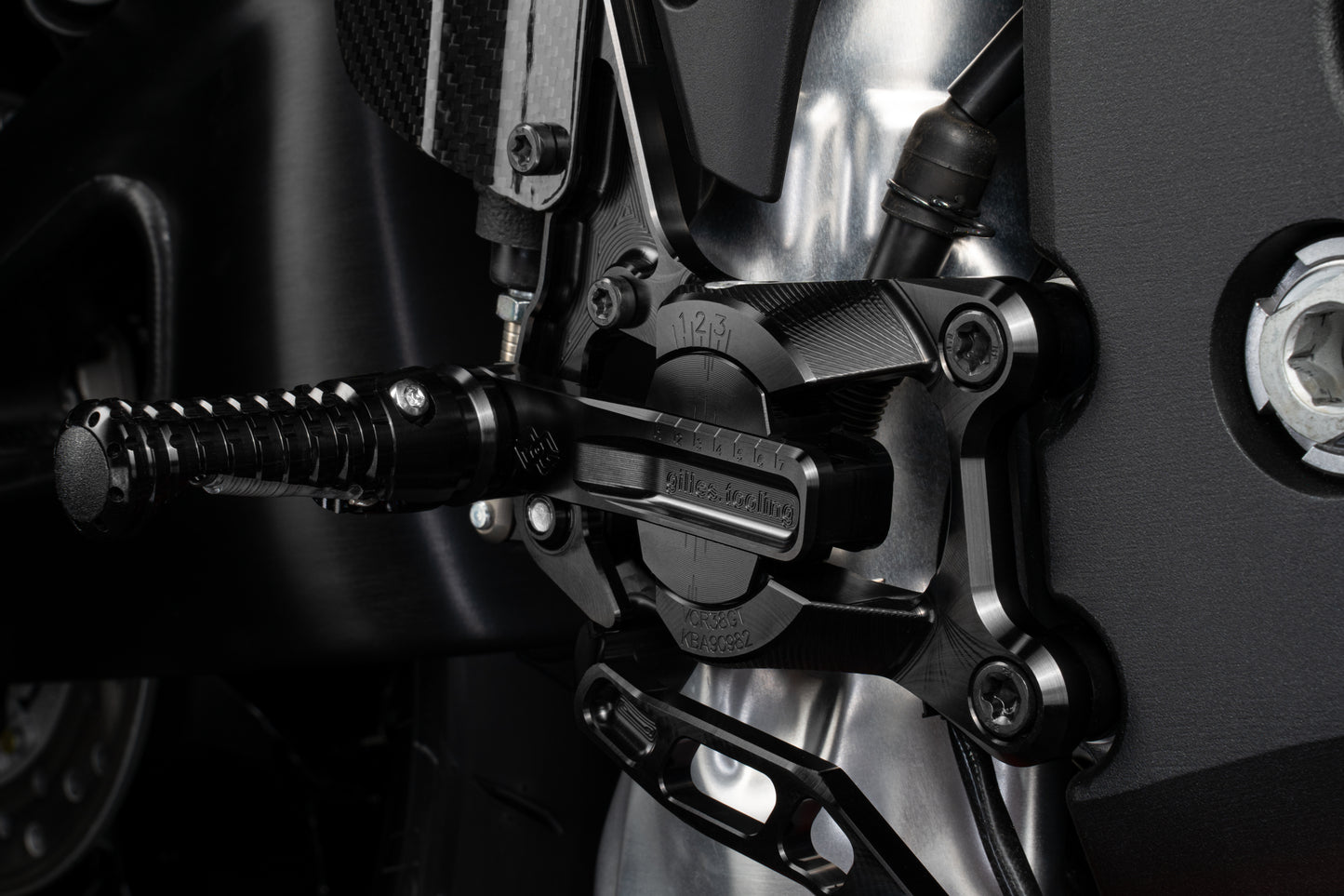 GILLES VCR Fußrastenanlage Honda CBR600RR 2023-