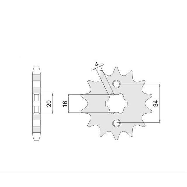 DID Kettensatz 428VX