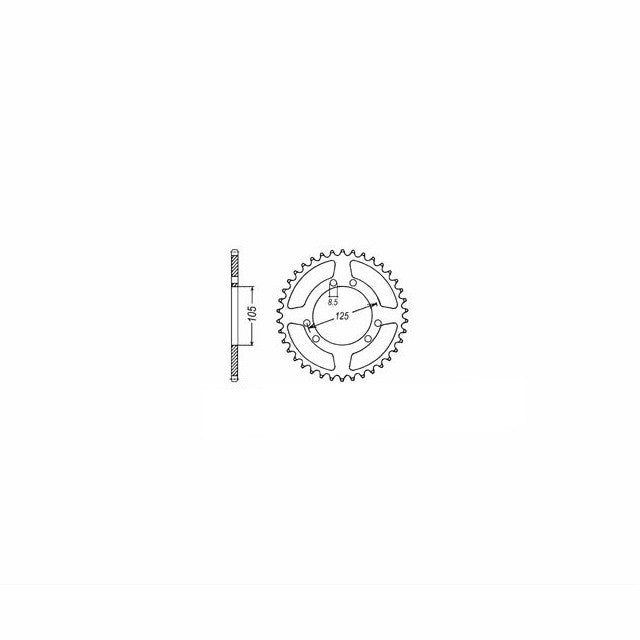 DID Kettensatz 428VX