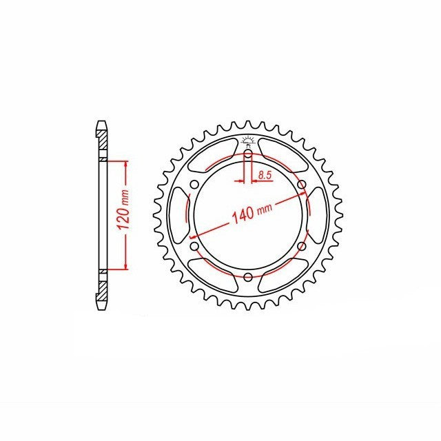 DID Kettensatz 520VX3