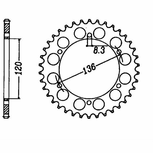 DID Kettensatz 520VX3